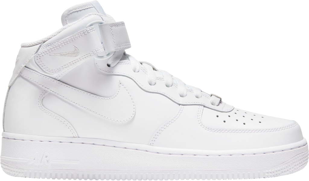 WMNS AIR FORCE 1 '07 MID Blanc