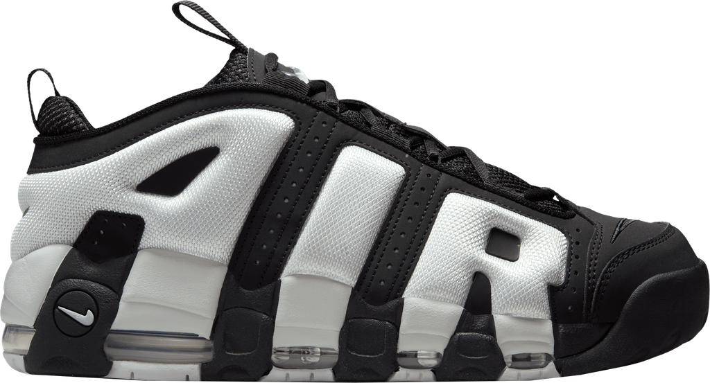 Air More Uptempo Low Sneaker Noir