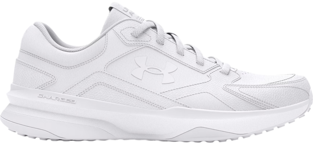 Edge Leather Training Shoes Blanc