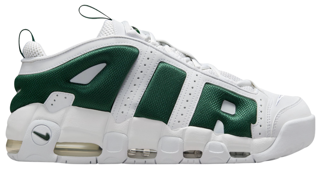 Air More Uptempo Low Sneaker Blanc
