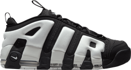 Air More Uptempo Low Sneaker Noir
