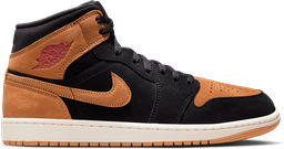 Air Jordan 1 Mid Se Sneaker Marron